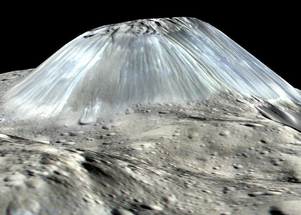 Ice volcanoes